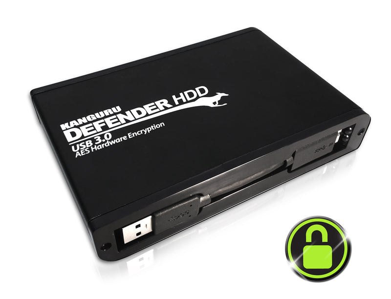 Kanguru Defender HDD 35™ Secure Hard Drive